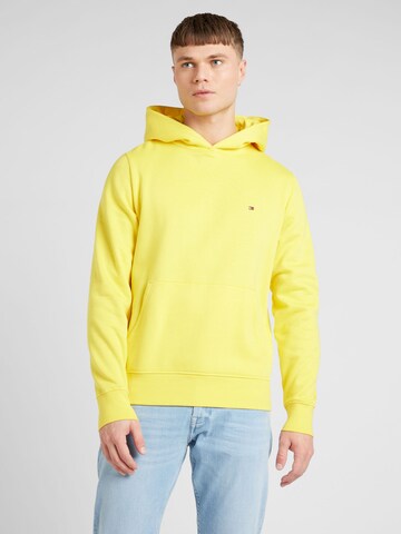 Sweat-shirt TOMMY HILFIGER en jaune : devant