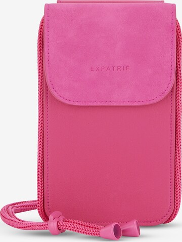 Expatrié Handytasche 'Amelie' in Pink: predná strana