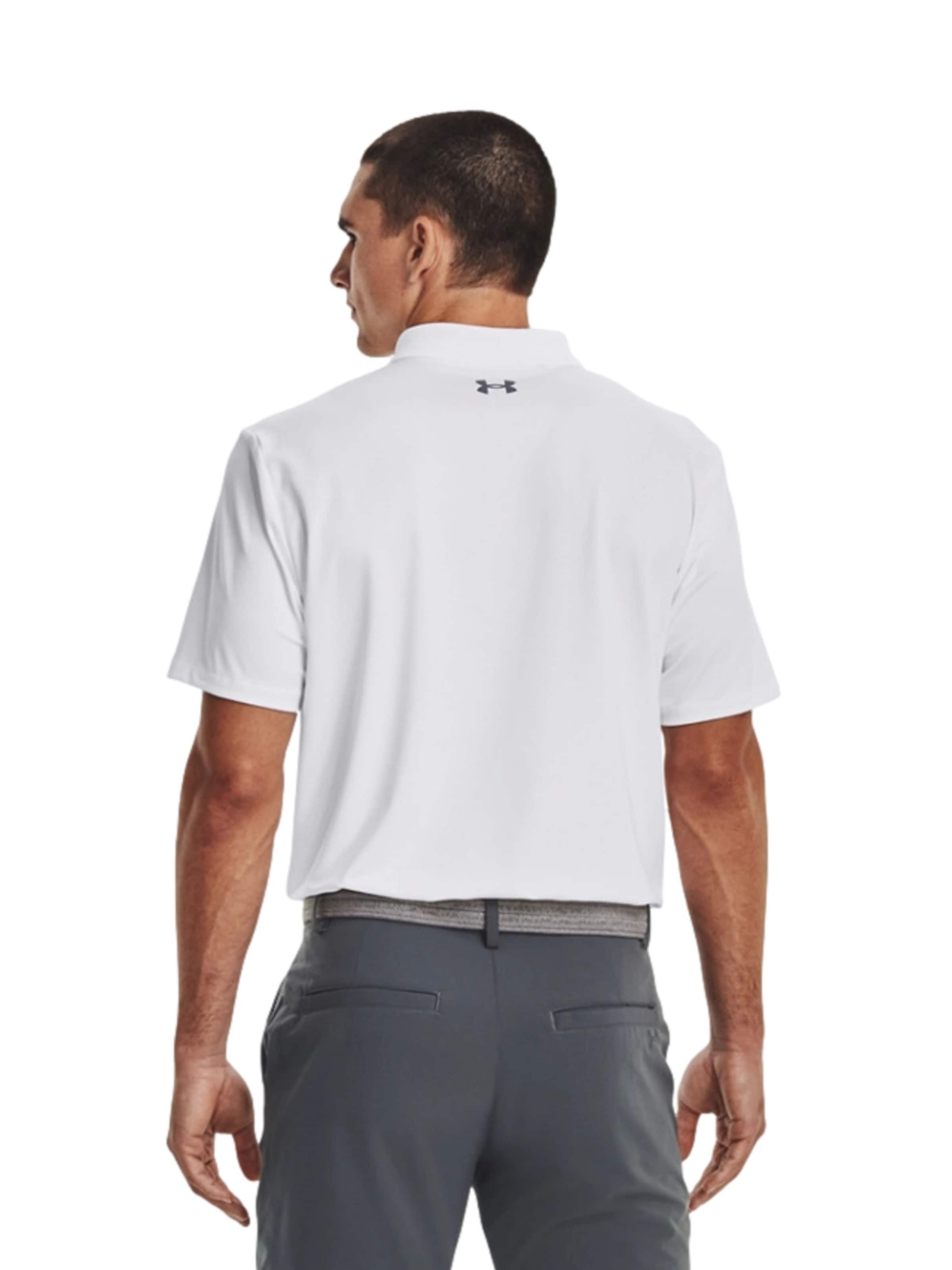 T-Shirt 'Matchplay' UNDER ARMOUR en blanc