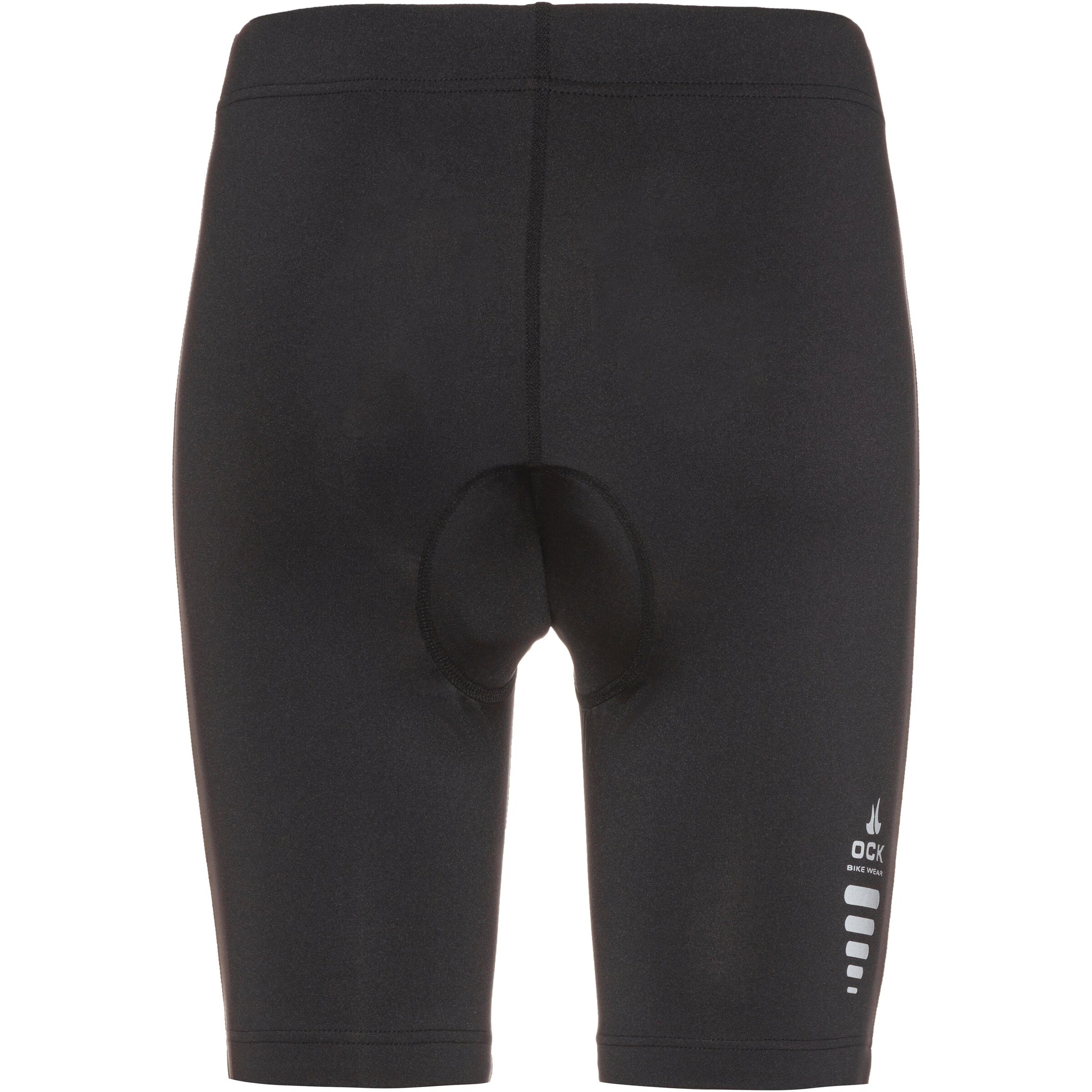OCK Skinny Sportshorts in Schwarz