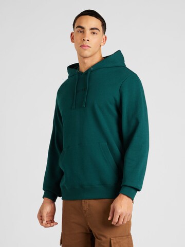 GUESS Sweatshirt 'ROY' i grön: framsida