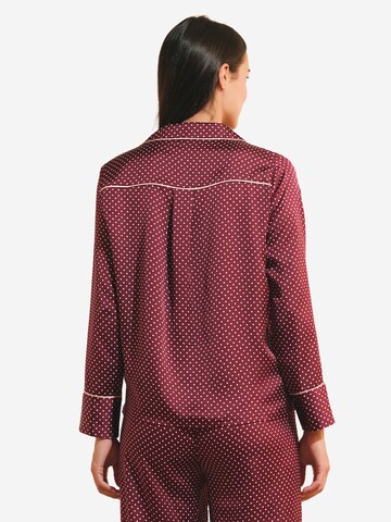 ETAM Schlafshirt 'Artlight' in Rot