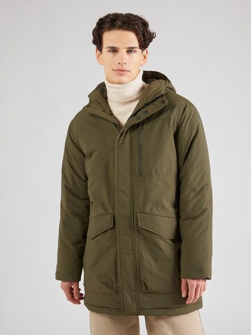 Parka mi-saison 'ONSGLOBAL' Only & Sons en vert : devant