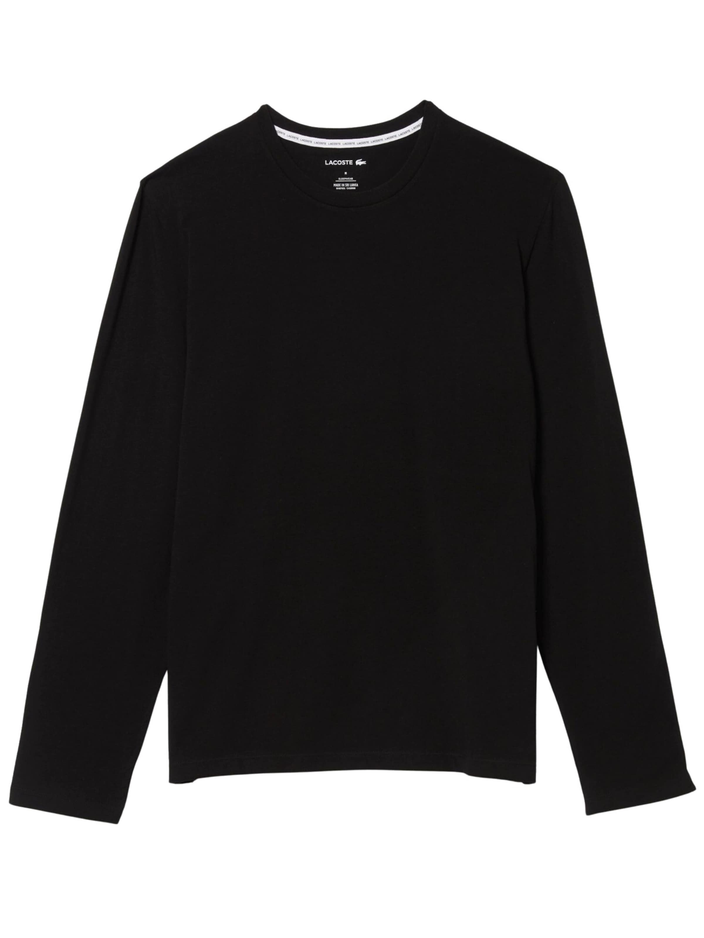 LACOSTE Shirt in Black: front
