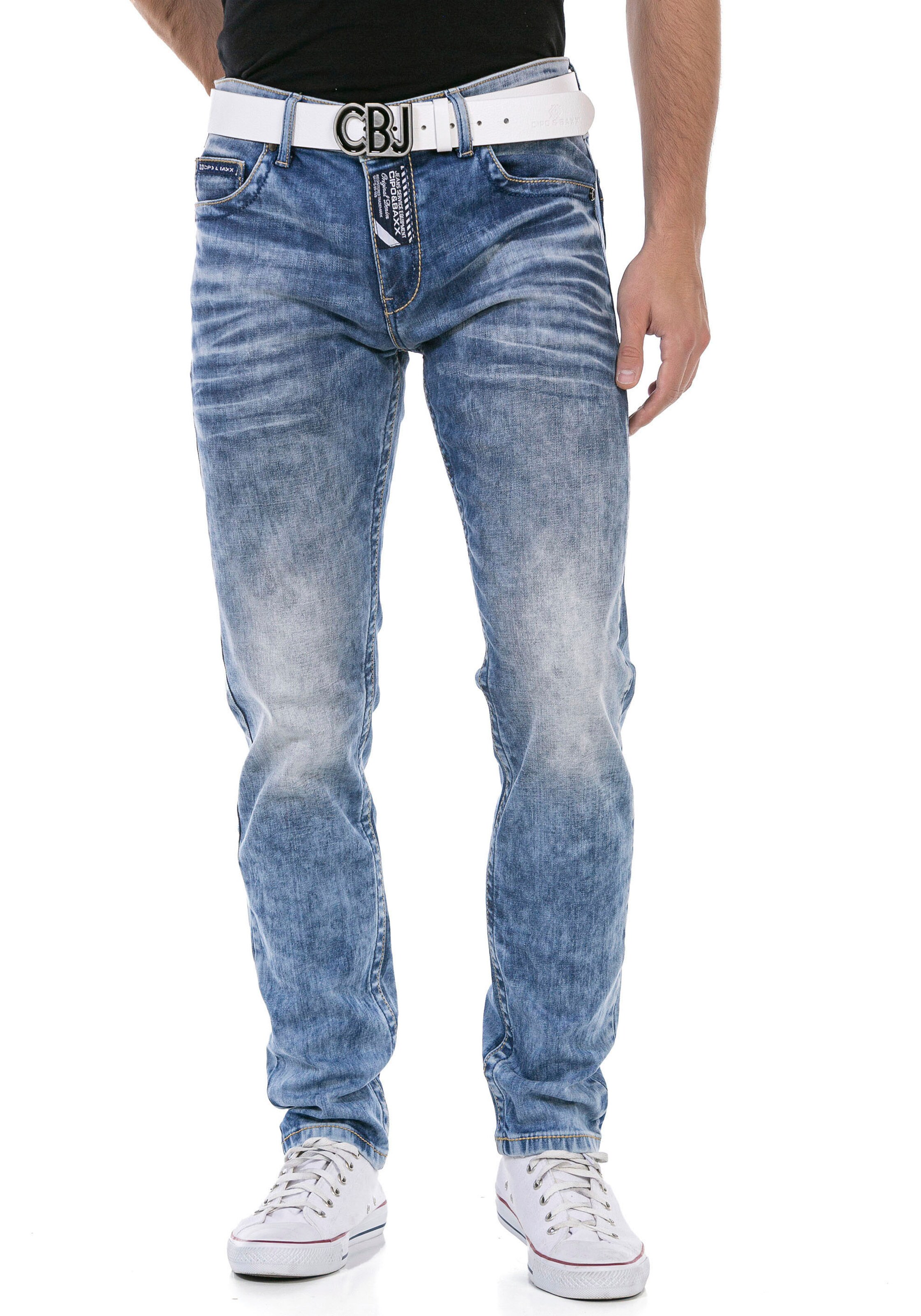 CIPO & BAXX Regular Jeans in Blue