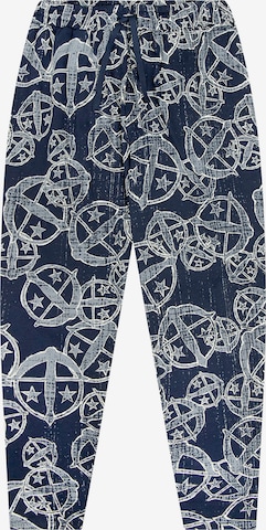 SCHIESSER Pyjamahose ' SCHIESSER 150 YEARS ' in Blau: Vorderseite
