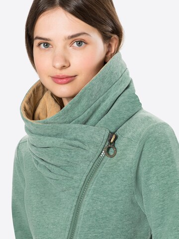 Fli Papigu Zip-Up Hoodie in Green