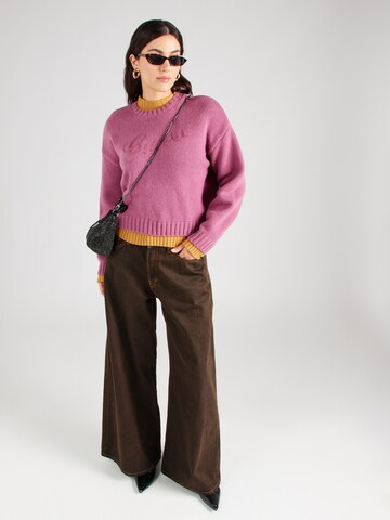 Pullover di GUESS Originals in lilla