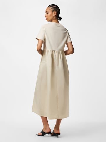 PIECES Jurk 'Mikka' in Beige