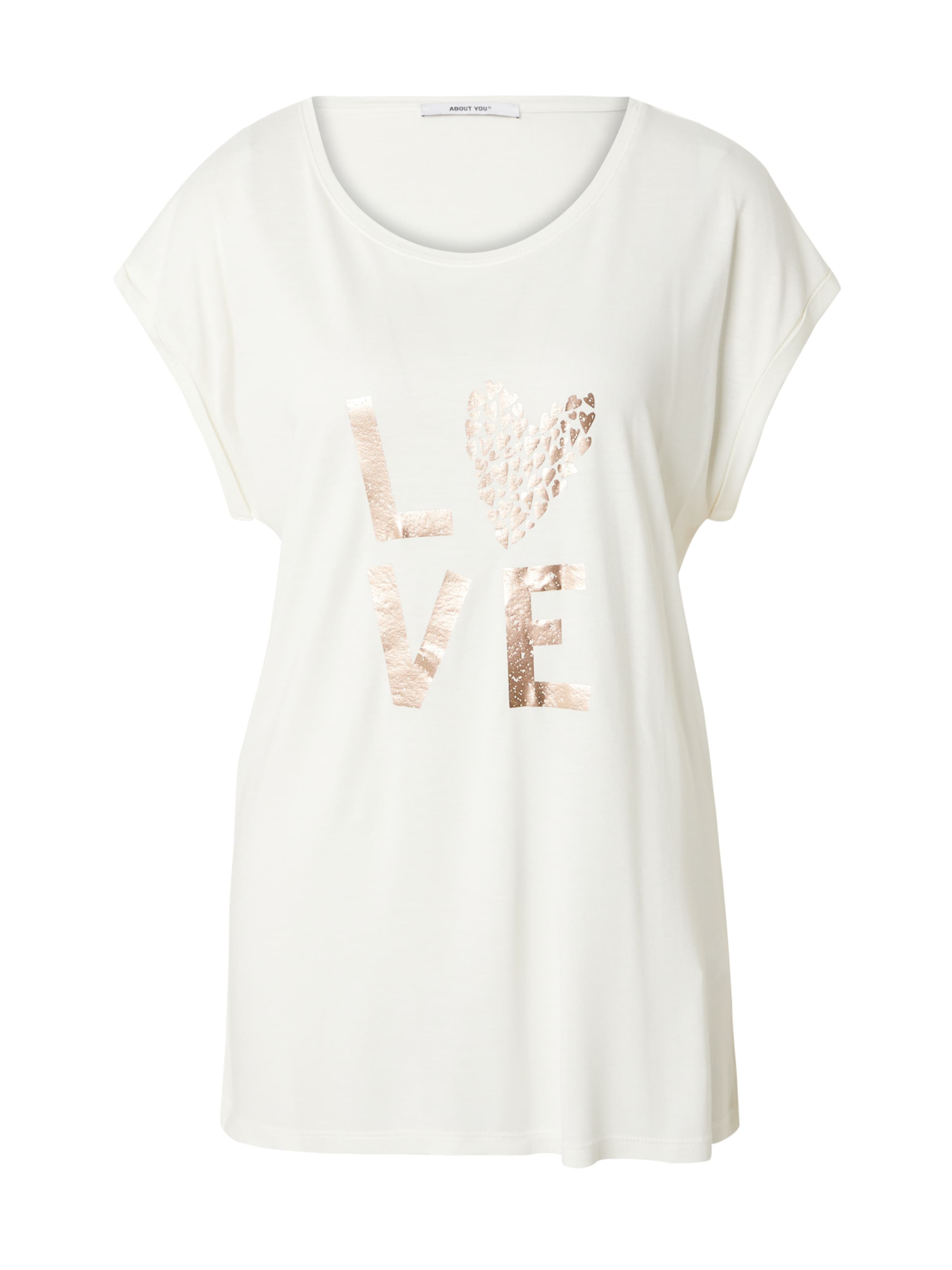 ABOUT YOU Shirt 'Athina' in Weiß: Vorderseite