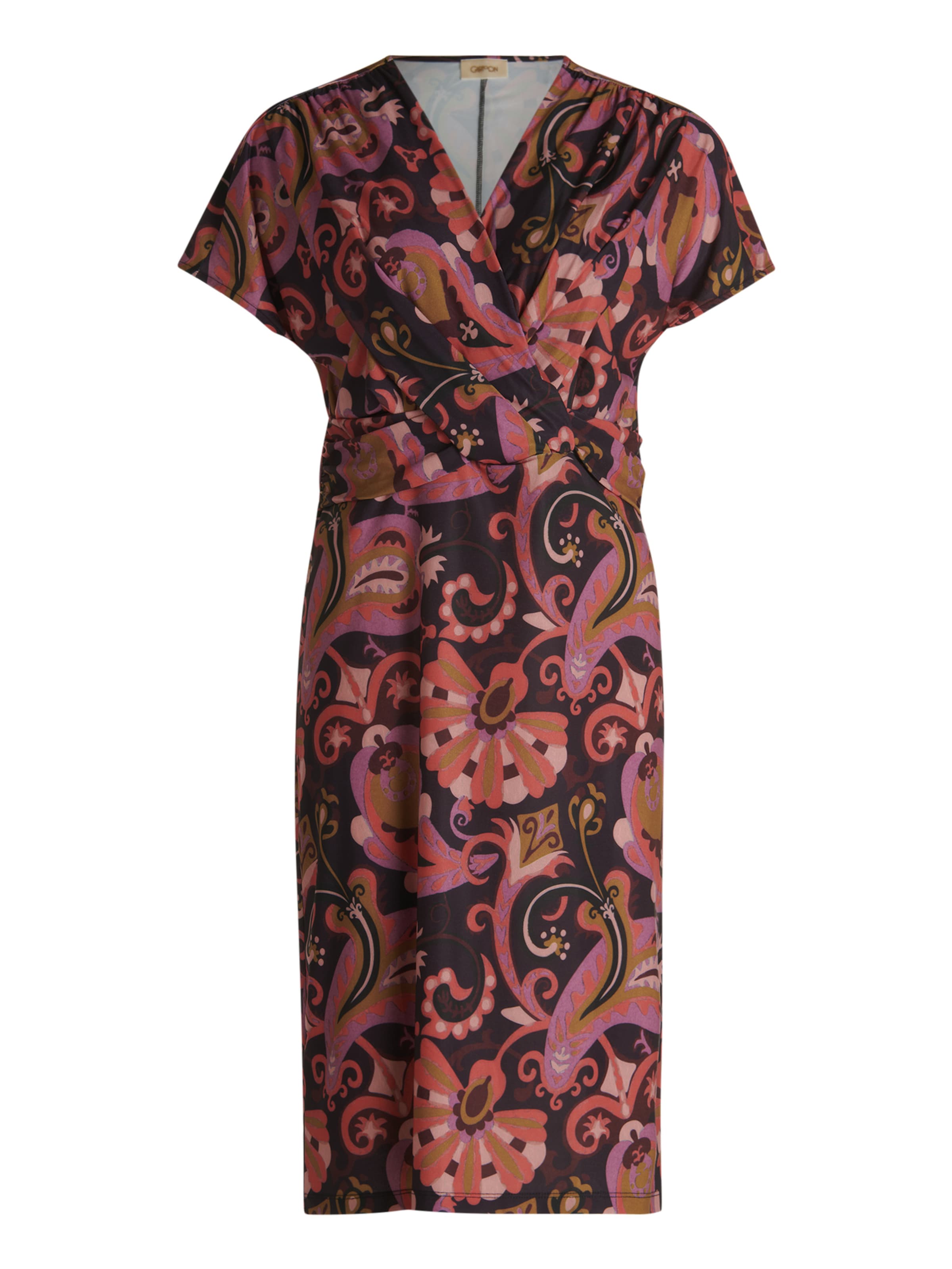 Cartoon Dress in Purple: front