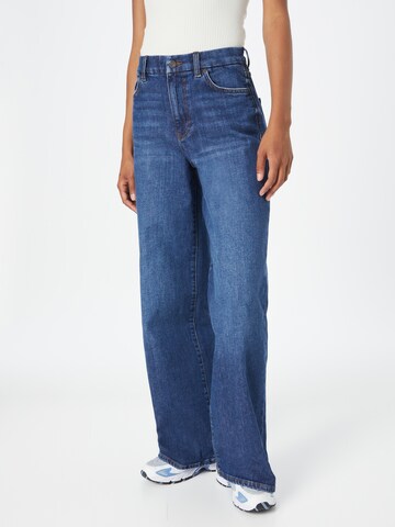 ESPRIT Szeroka nogawka Jeansy w kolorze niebieski: przód