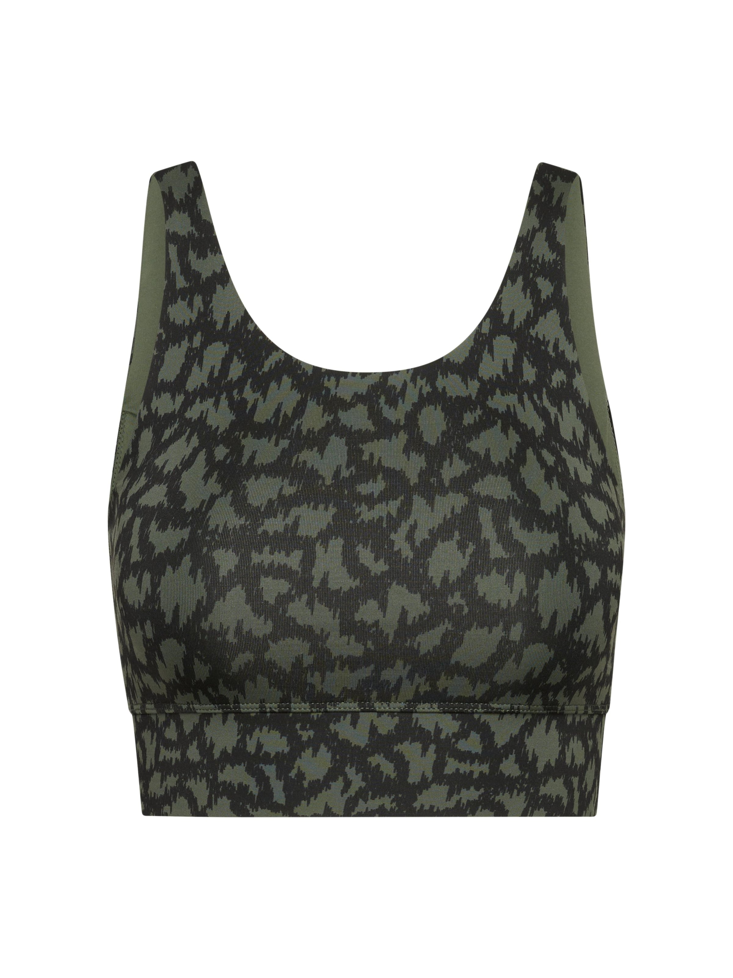 Bustino Reggiseno sportivo 'Bustier' di Hey Honey in verde: frontale