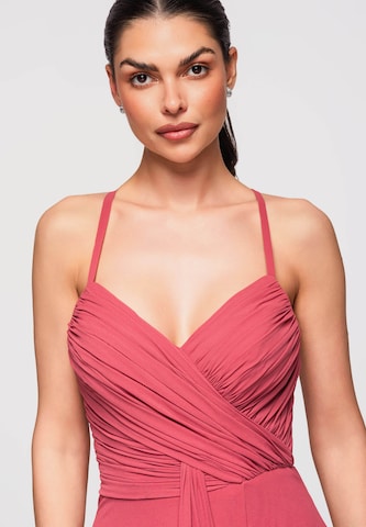Robe de soirée Ombre en orange