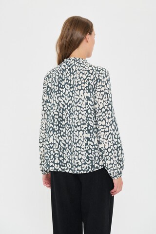 SAINT TROPEZ Blouse 'Eda' in Grey