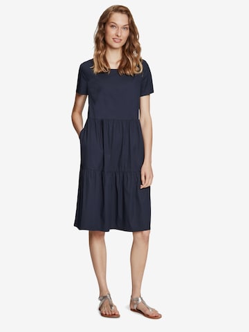 Vera Mont Summer Dress in Blue: front