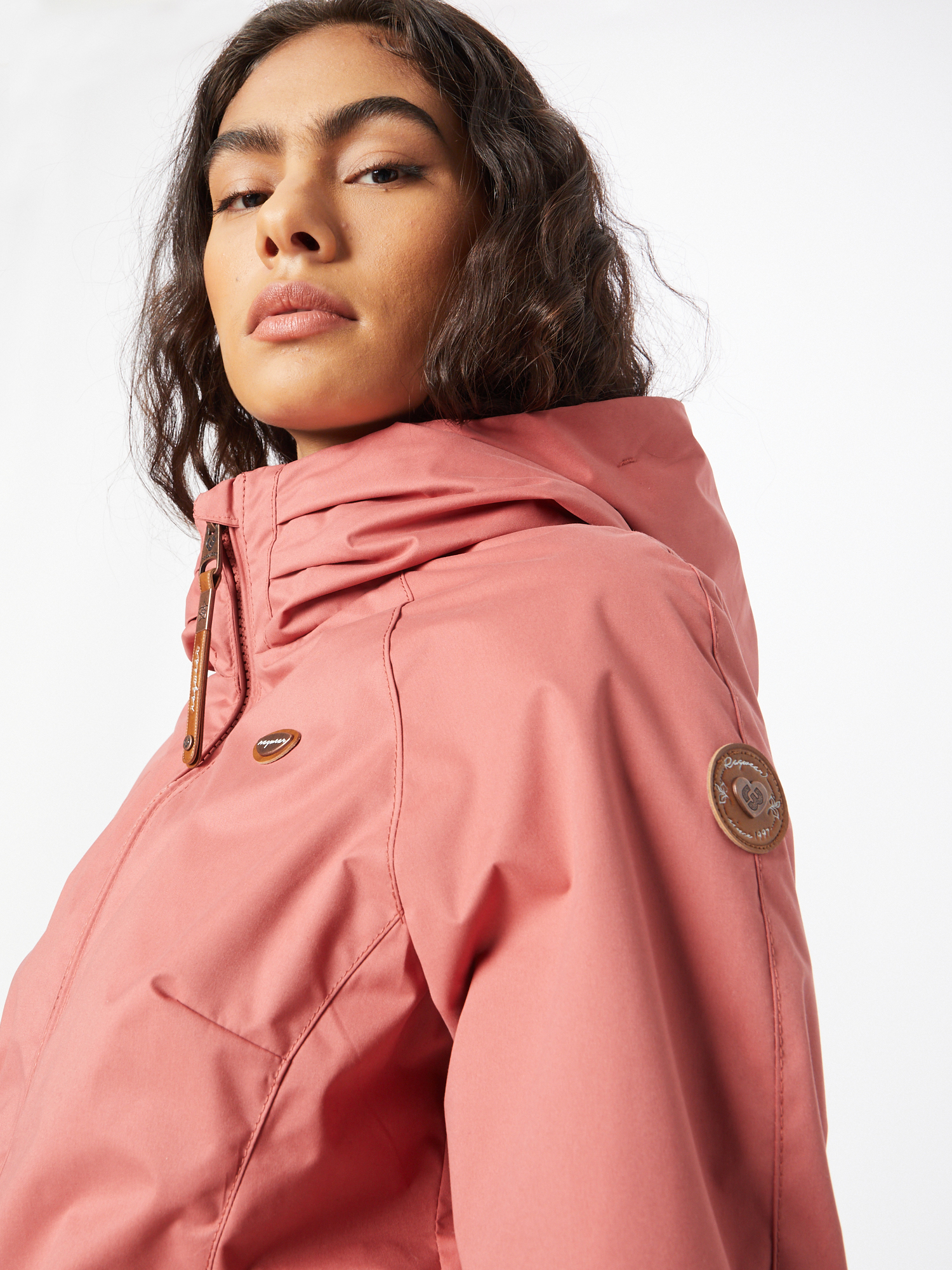 Ragwear Jacke DIZZIE in Altrosa Ragwear Jacke DIZZIE in Altrosa