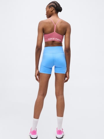 NIKE Skinny Fit Спортен панталон 'ONE' в синьо