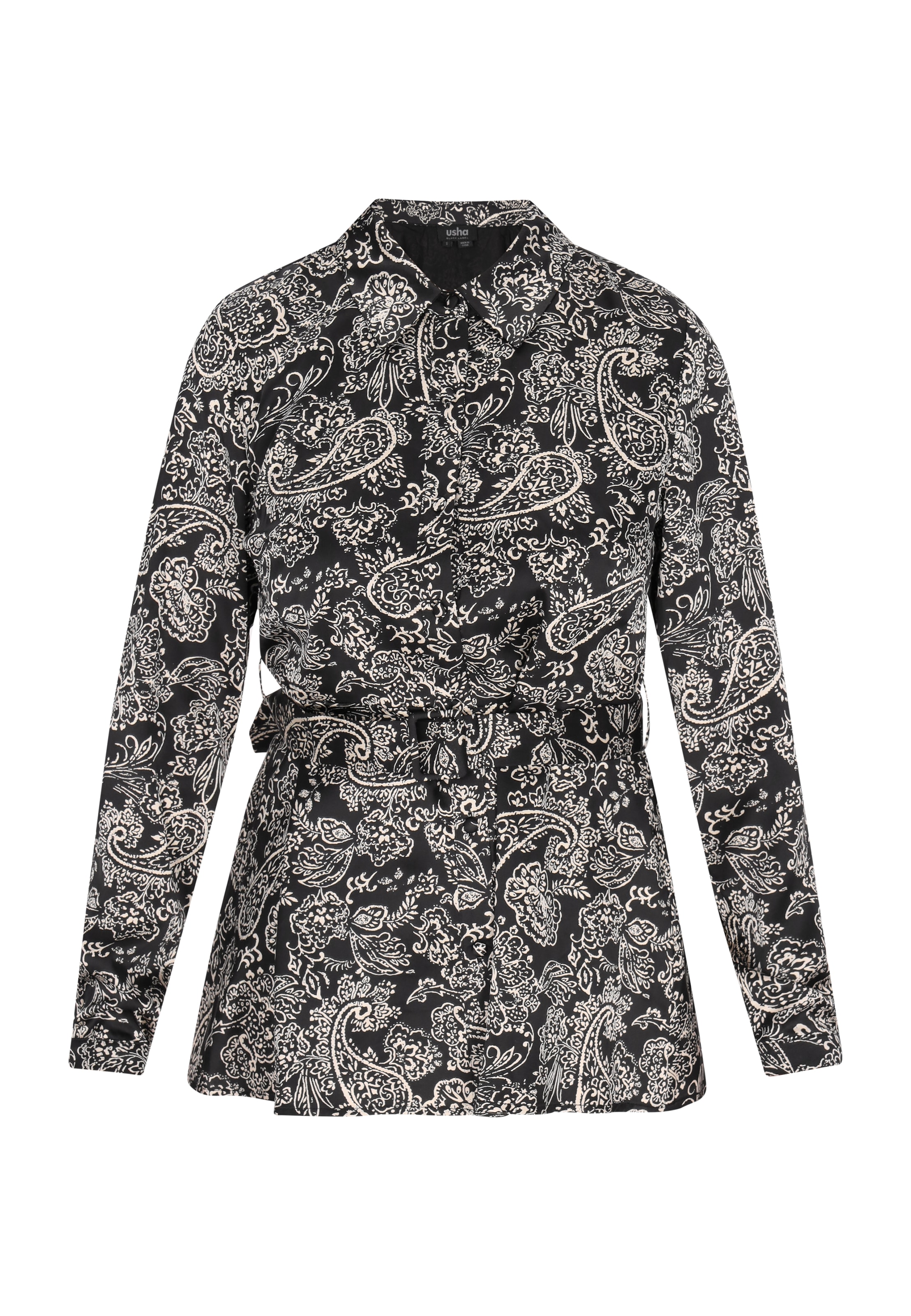 usha BLACK LABEL Блузка в Черный: спереди