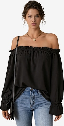 MODIURBAN Shirt in Schwarz: Vorderseite