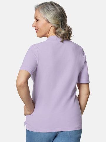 Goldner Shirt in Lila