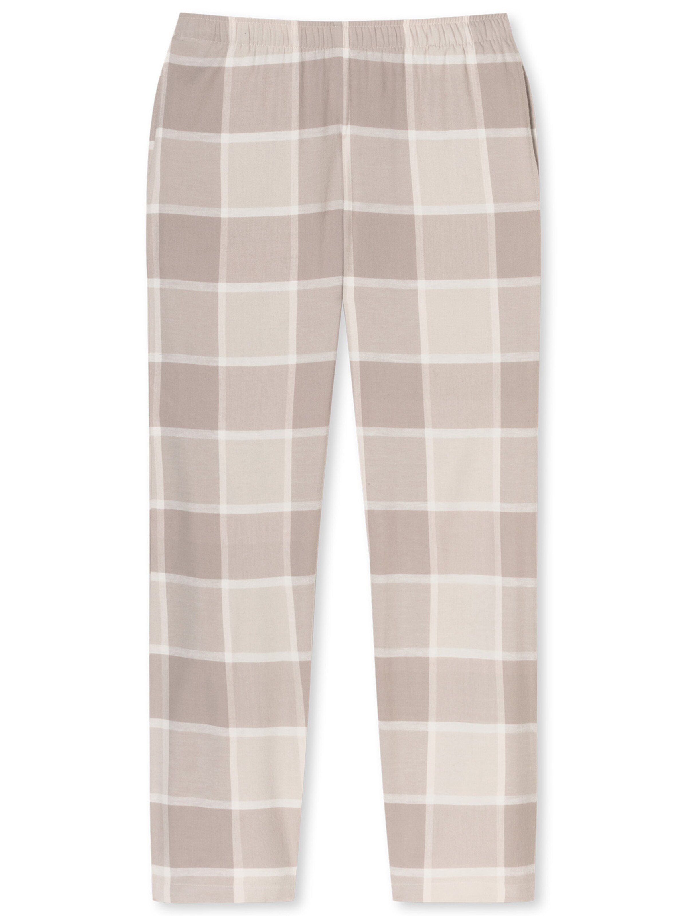 SCHIESSER Pyjama ' Selected Premium Warming ' in Beige