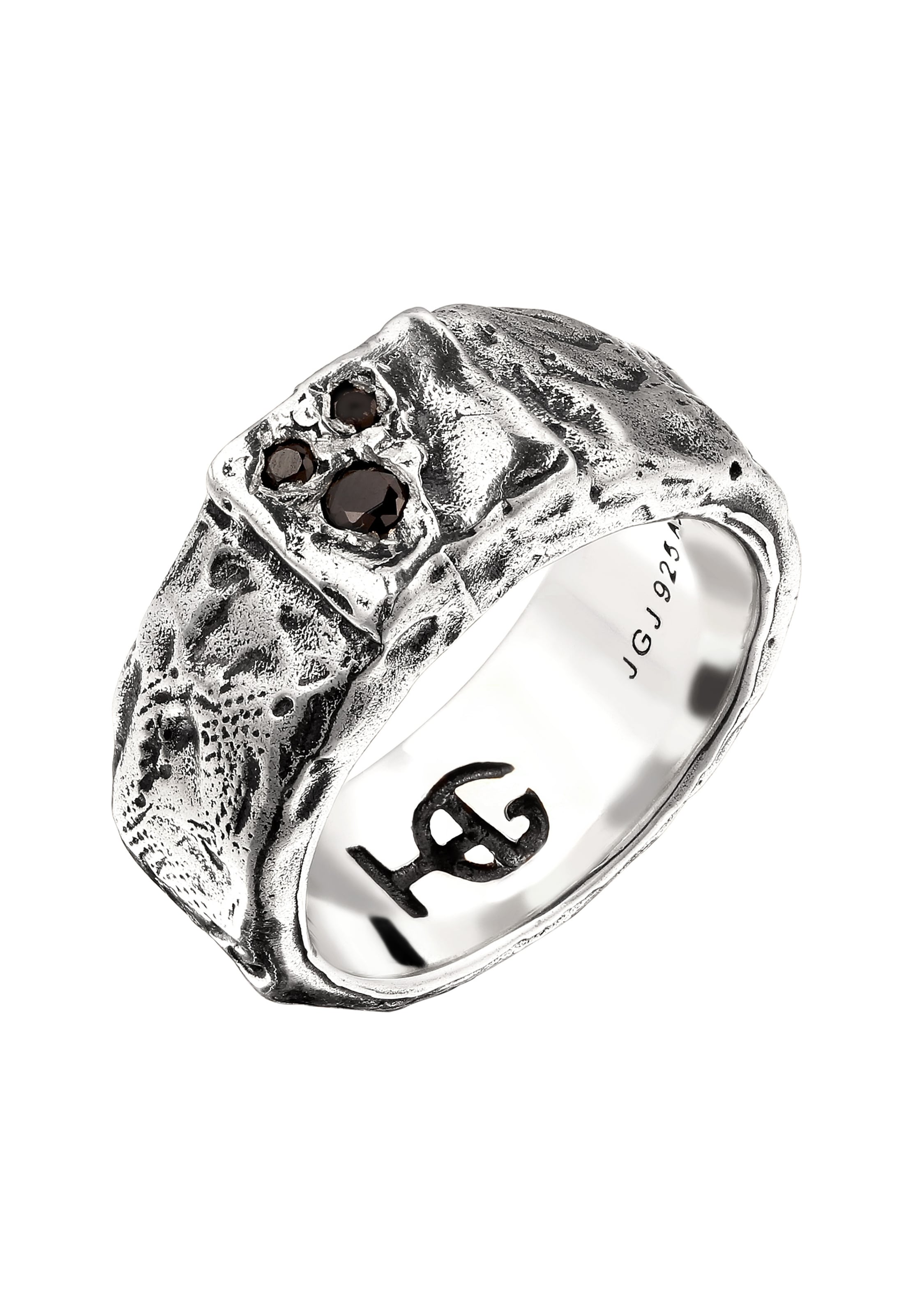 Haze&Glory Ring in Silber: Vorderseite