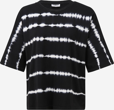 Noisy May (Tall) T-shirt 'BUSTER' en noir / blanc, Vue avec produit