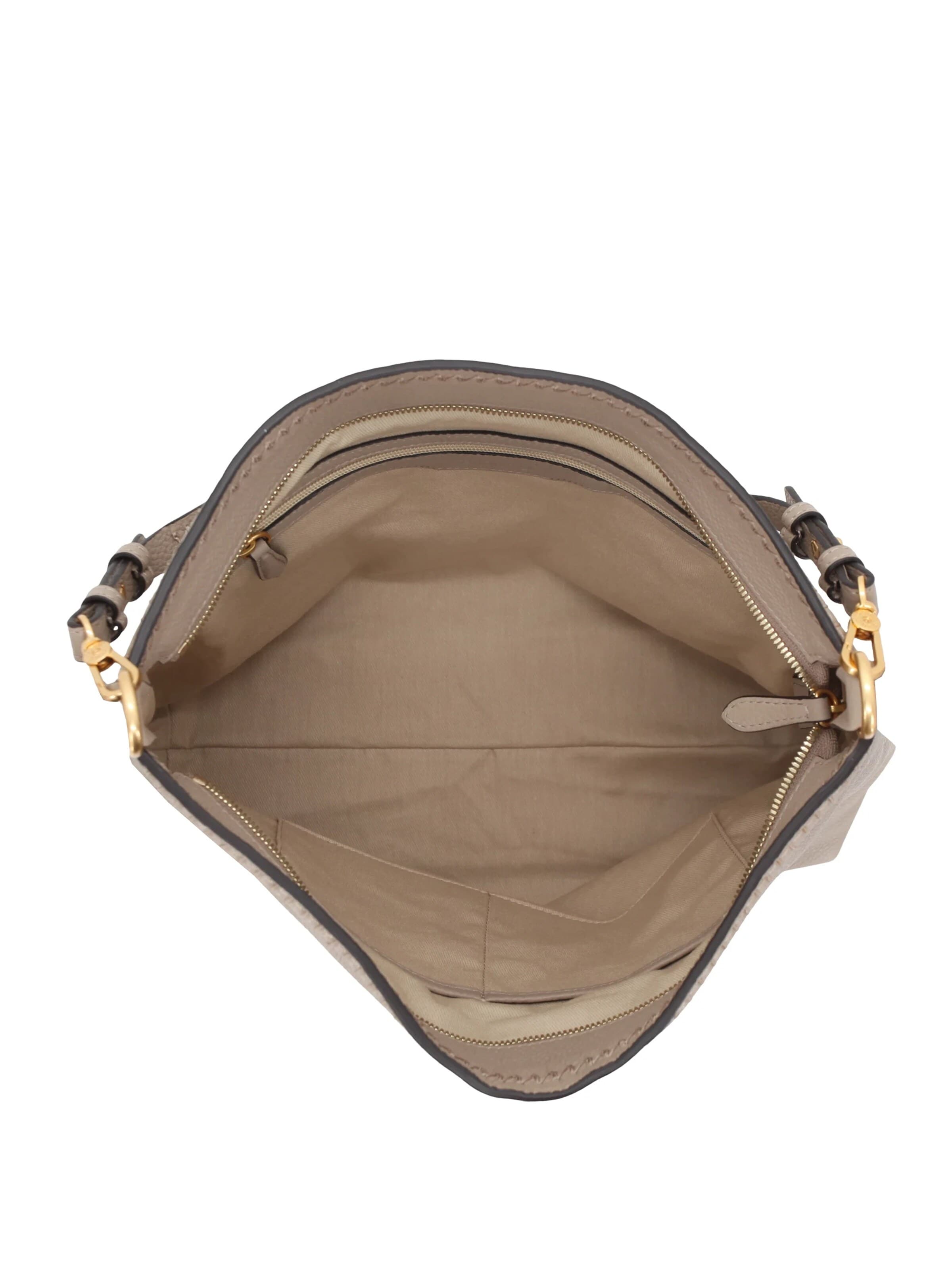 ABRO Handbag 'SIGNATURE' in Beige