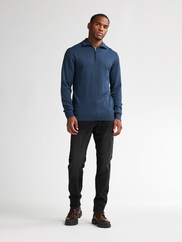 Pull-over Petrol Industries en bleu