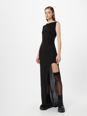 WEEKDAY Suknia wieczorowa 'Joan' w kolorze czarny: przód