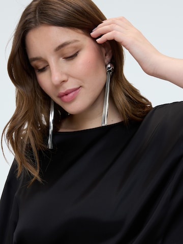 Chemisier Fiorella Rubino en noir