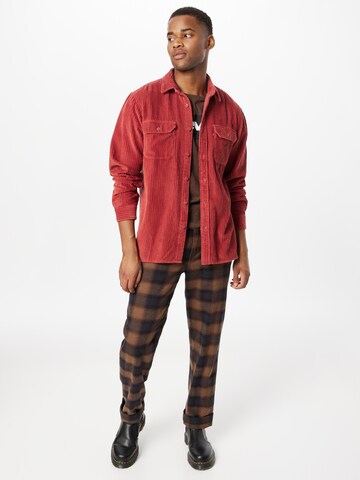 LEVI'S ® Comfort fit Button Up Shirt 'Jackson Worker' in Red