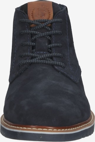 bugatti Lace-Up Boots in Blue