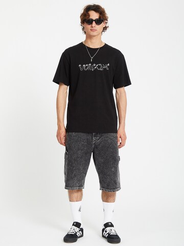 Volcom Shirt 'Crazybal' in Zwart