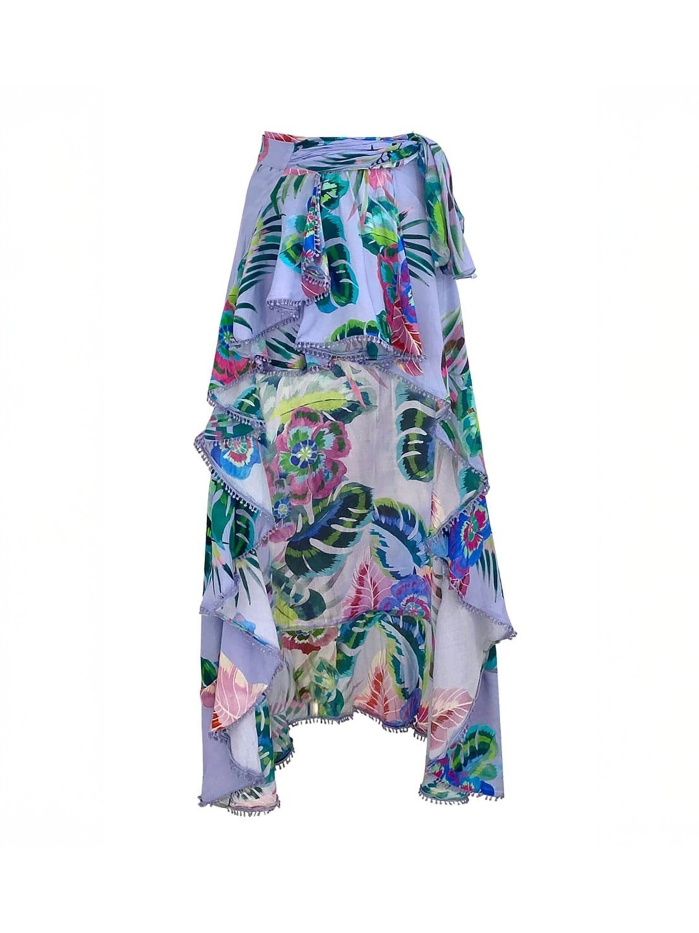 Miss June Skirt 'Bloo' in Mixed colors: front