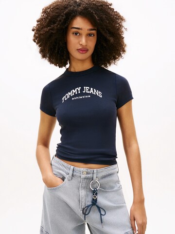 Tommy Jeans - Camiseta en azul: frente