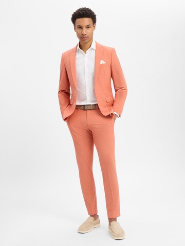 Finshley & Harding London Regular fit Colbert in Oranje