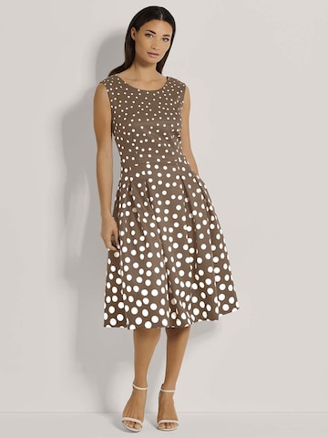 MADELEINE Kleid in Braun