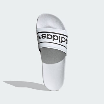 ADIDAS ORIGINALS Beach & swim shoe 'Adilette' in White