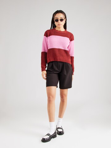 Pull-over 'VMAGATE' VERO MODA en rouge