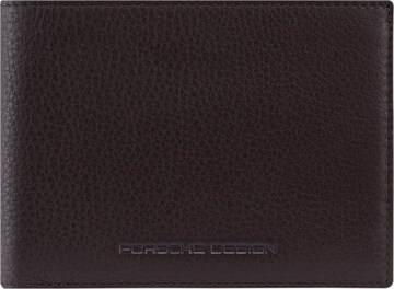 Porsche Design Wallet in Brown: front