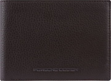 Porsche Design Wallet in Brown: front