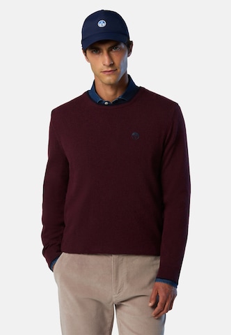 Pull-over North Sails en rouge : devant