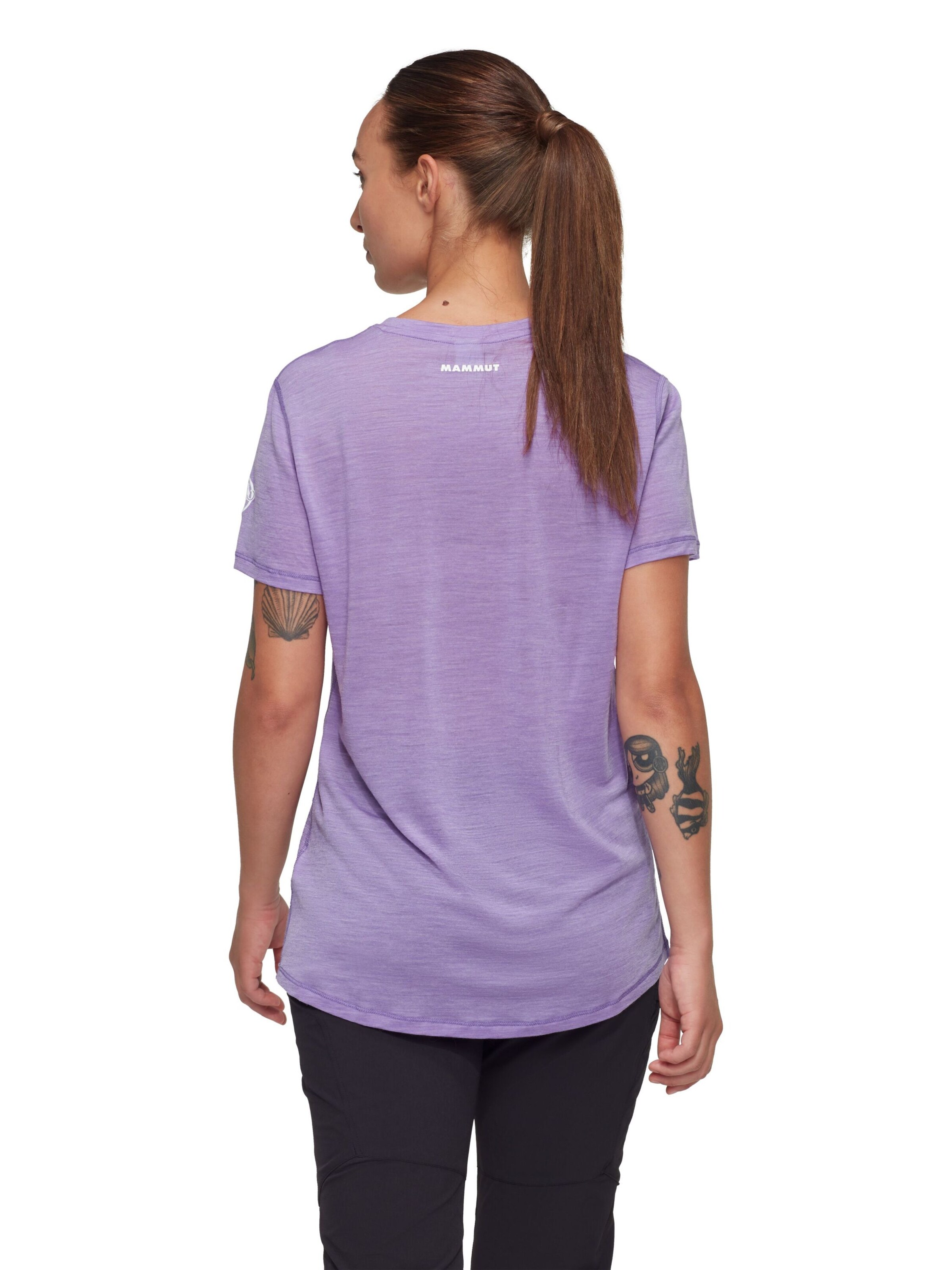 MAMMUT Funktionsshirt 'Tree' in Lila