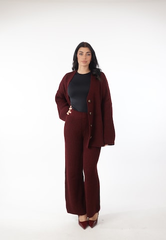 Elara Broekpak in Rood