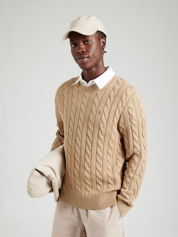 Polo Ralph Lauren Regular Fit Pullover 'DRIVER' i beige: forside
