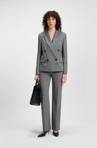 BOSS Loose fit Pants 'Tilda' in Grey