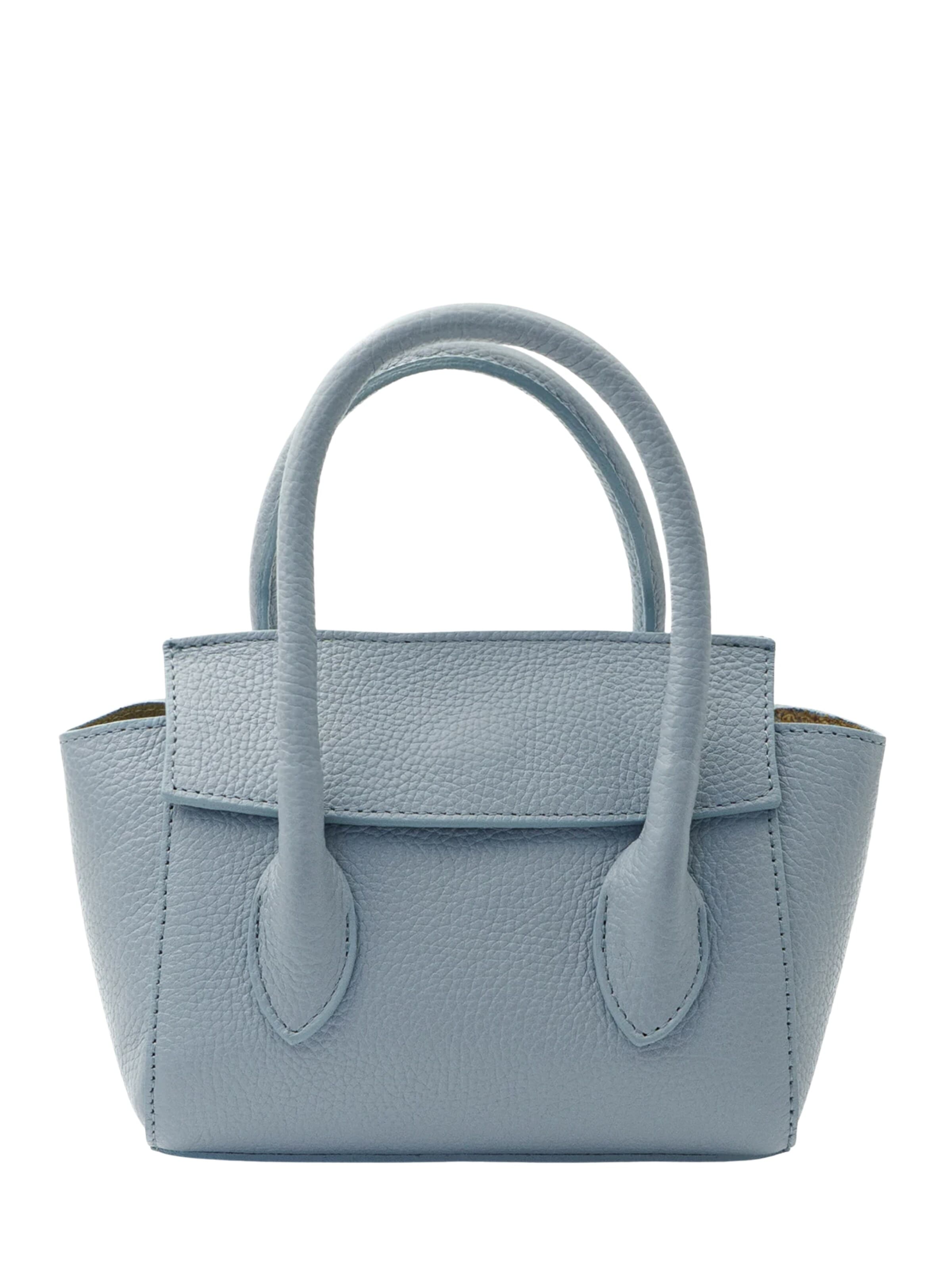 Borsa a mano 'Bari' di Latalia in blu: frontale