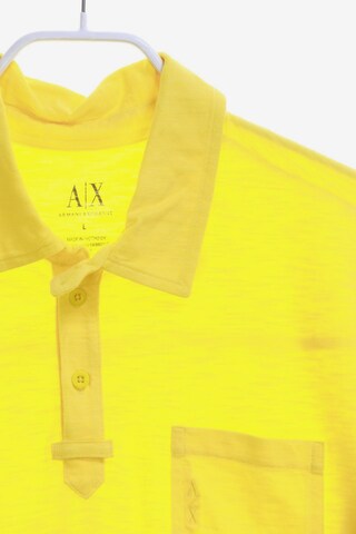 ARMANI EXCHANGE Shirt in L in Yellow